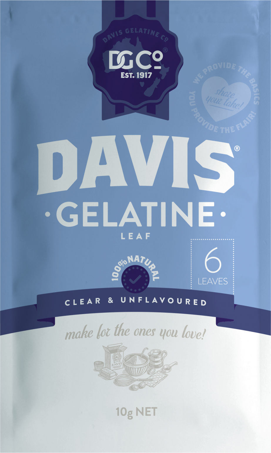 Davis Gelatine Make For The Ones You Love